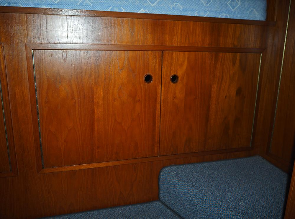 Achterkajuit, Accommodatie